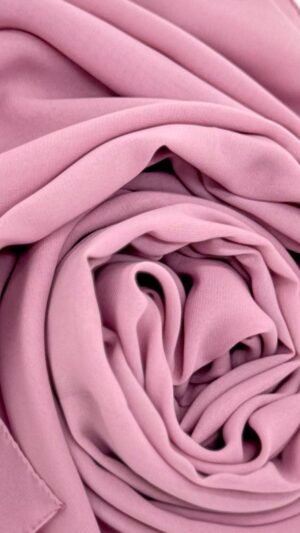 Pink Indonesian soft chiffon hijab