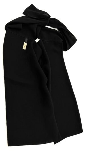 Black Indonesian Premium Chiffon Full Niqab