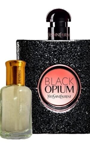 Black Opium Yves Saint Laurent 12ML Oil perfume.